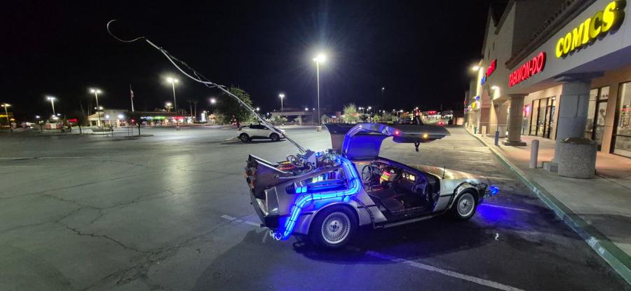 Celebrating ‘Back to the Future’ day’ in Vegas