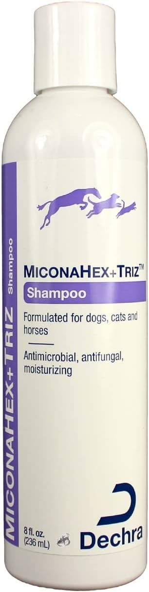 Dechra MiconaHex + Triz Shampoo for Dogs, Cats & Horses (8oz) Dechra MiconaHex + Triz Shampoo for Dogs, Cats & Horses (8oz)