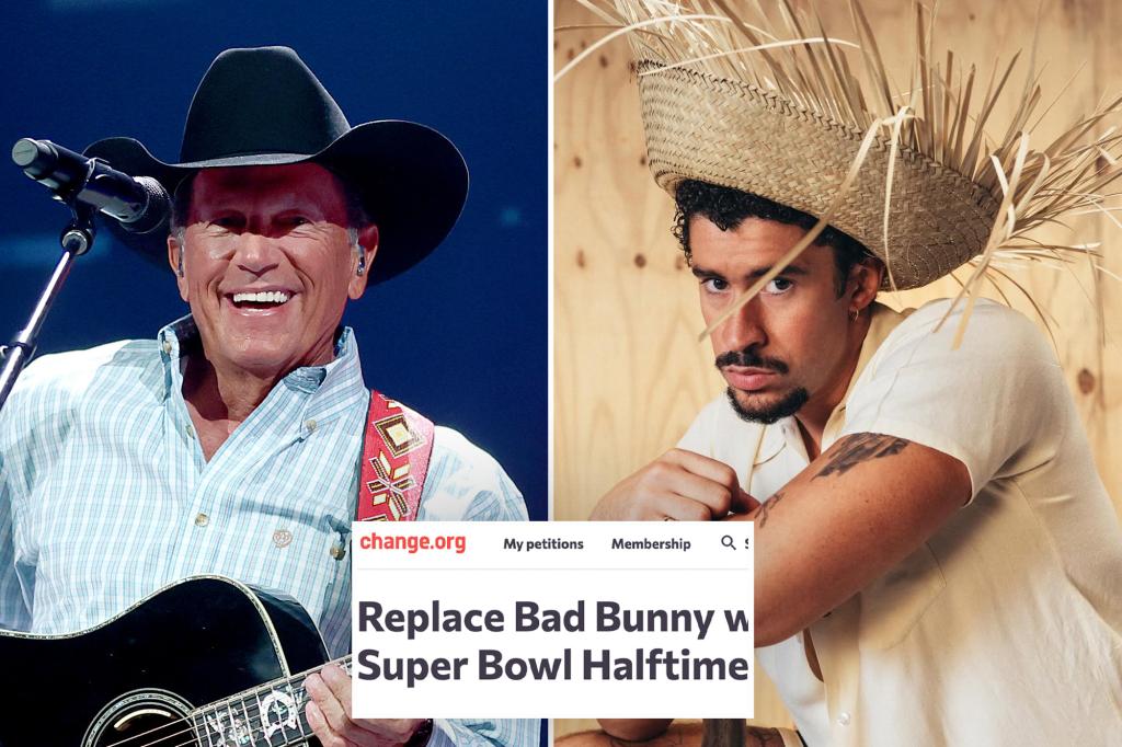 Fans launch viral petition to replace Bad Bunny with renowned ‘King of Country’ for Super Bowl halftime show