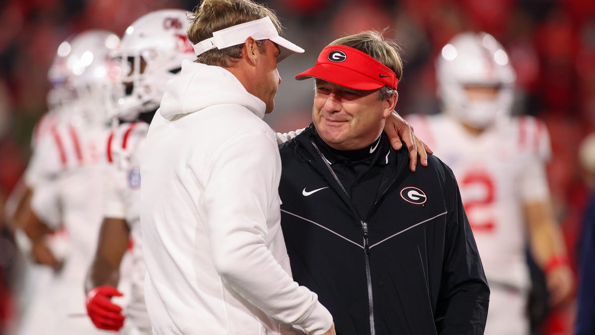 Georgia’s Kirby Smart claps back at Lane Kiffin on weight comment