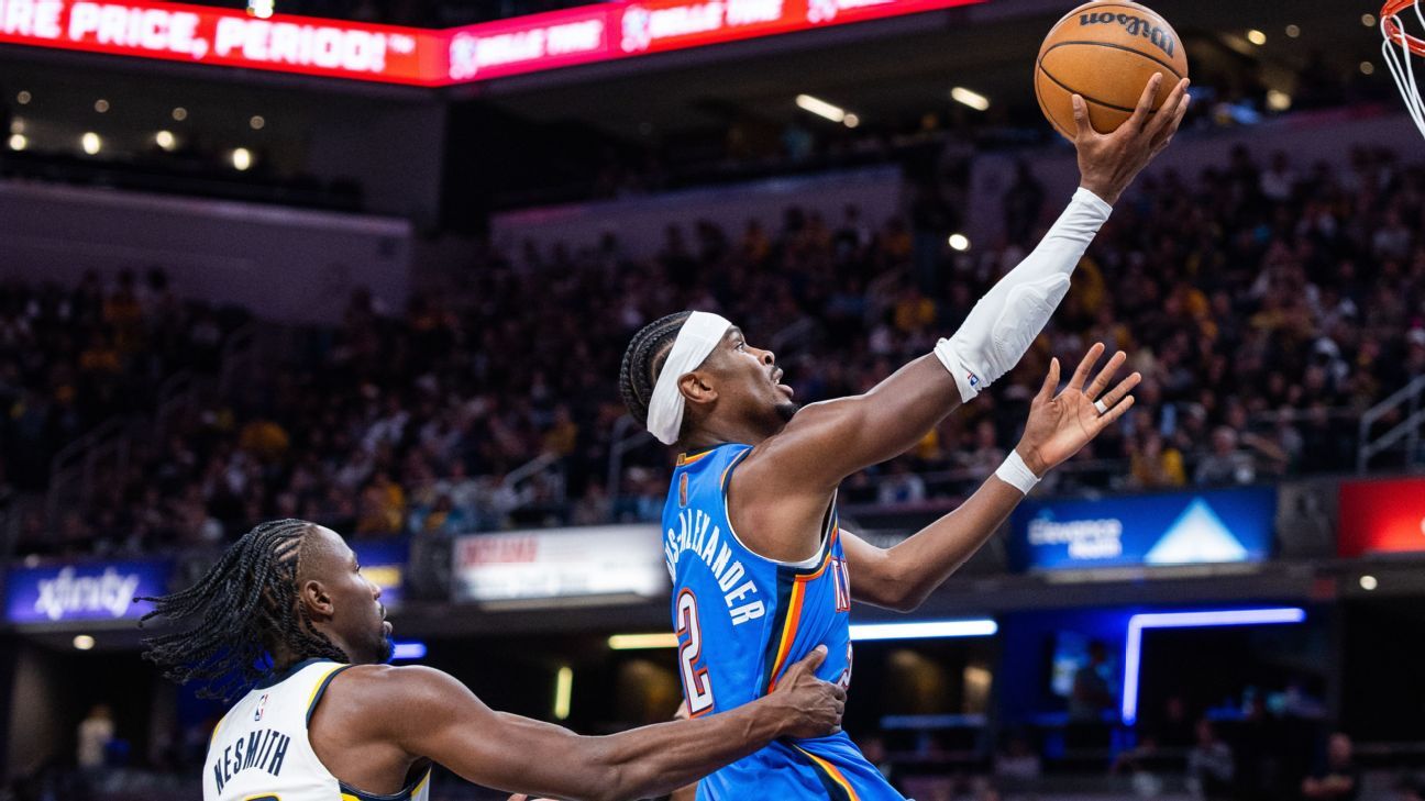 Gilgeous-Alexander drops 55 as OKC earns 2nd straight 2OT win Gilgeous-Alexander drops 55 as OKC earns 2nd straight 2OT win