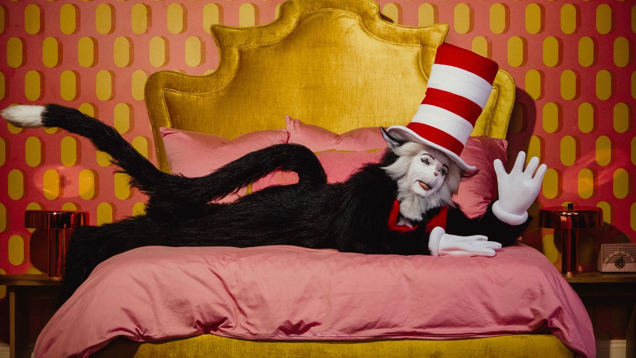 How Halloween Royalty Janelle Monáe Transformed Into the Cat in the Hat How Halloween Royalty Janelle Monáe Transformed Into the Cat in the Hat