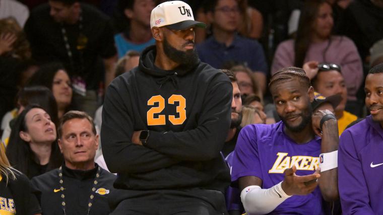 Is LeBron James making season debut with depleted Lakers tonight vs. Trail Blazers? Is LeBron James making season debut with depleted Lakers tonight vs. Trail Blazers?