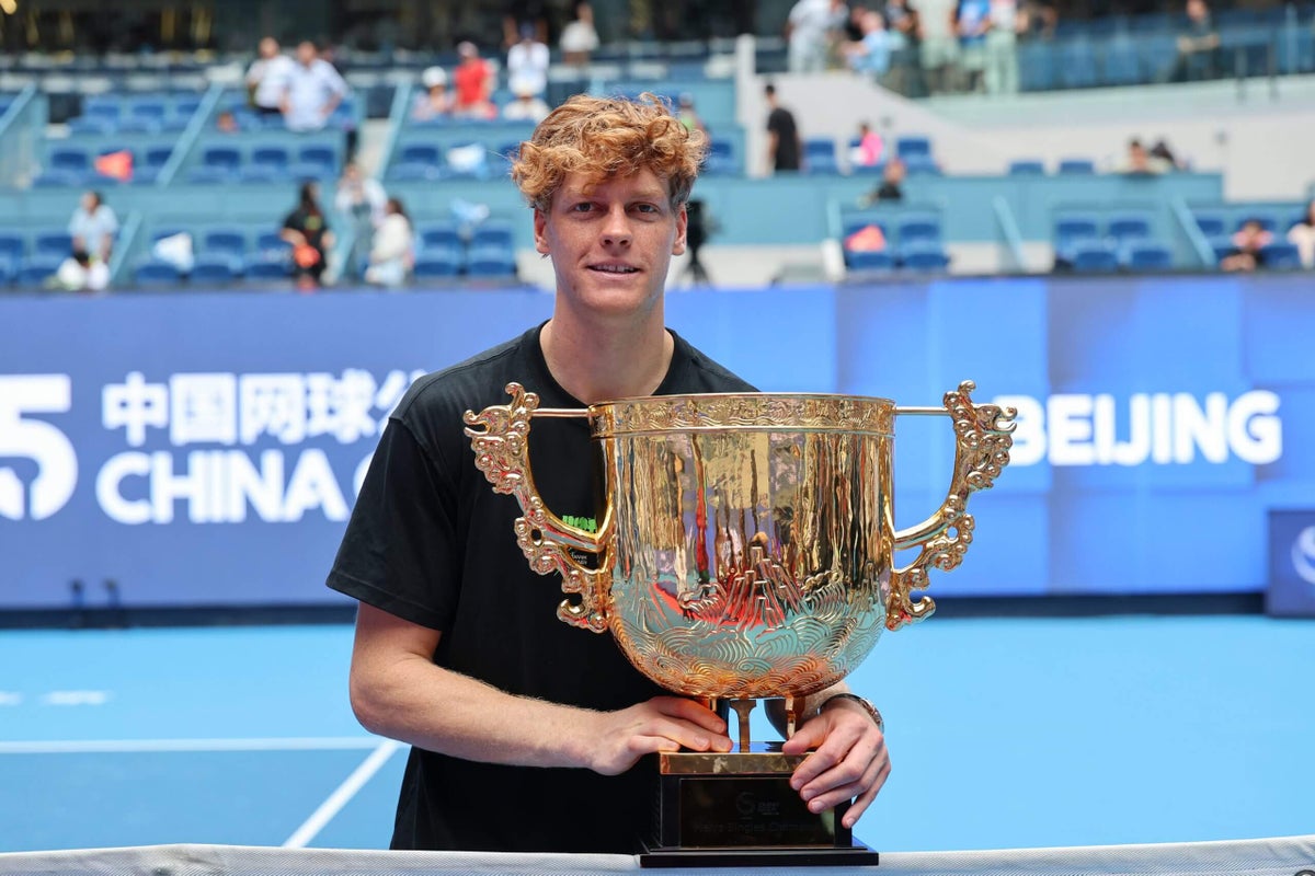 Jannik Sinner’s China Open title and the men’s tennis rankings chasm
