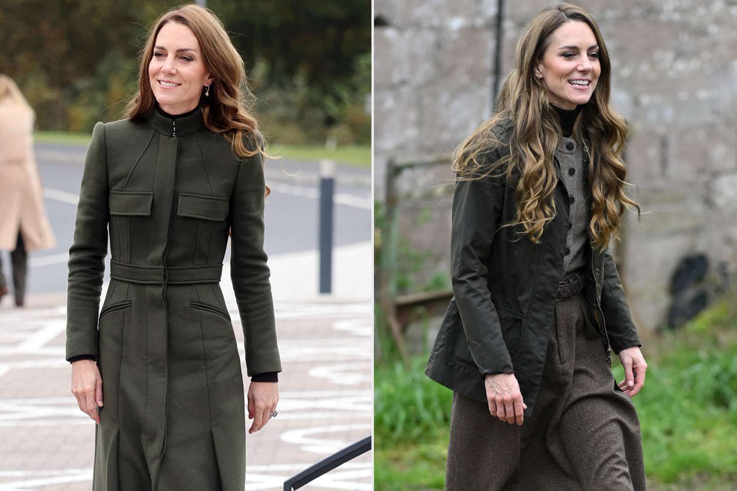 Kate Middleton Does Quick Change in Northern Ireland, Fits in at Farm