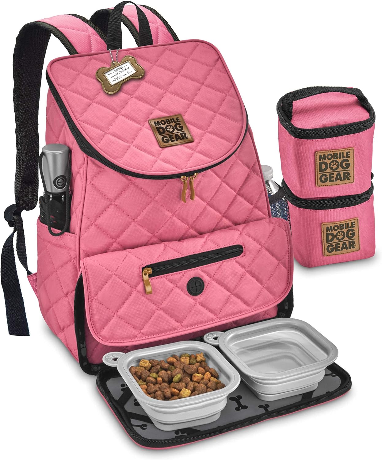 Mobile Dog Gear Unisex Weekender Backpack™ Pink One Size One Size Mobile Dog Gear Unisex Weekender Backpack™ Pink One Size One Size