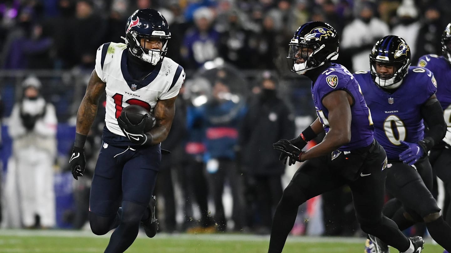 Nico Collins Urges Texans to Be Themselves vs. Ravens