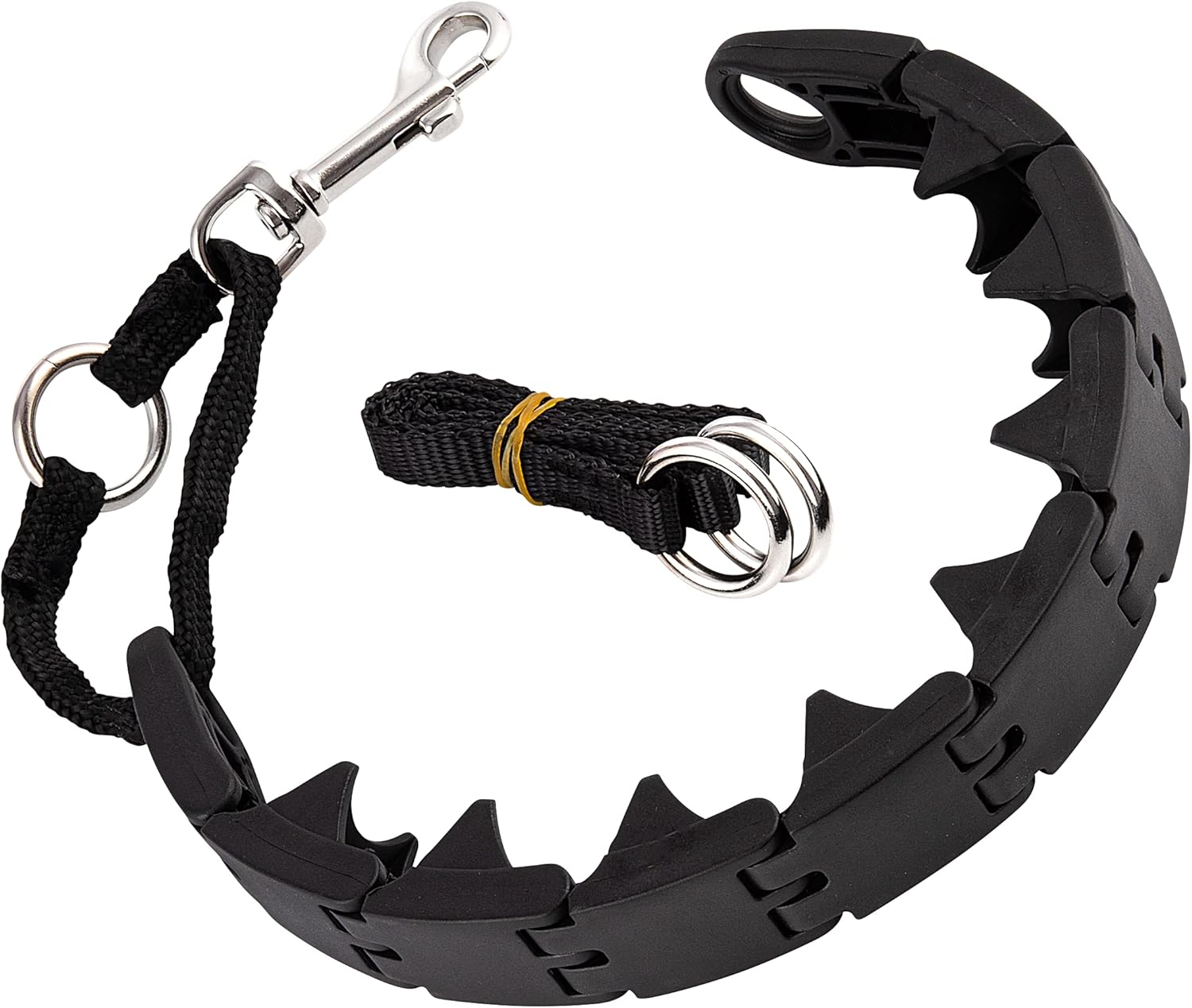 Ram-Pro Dog Training Pinch Collar Large Triple Crown Gentle Effective/No Barking Control for All Breeds