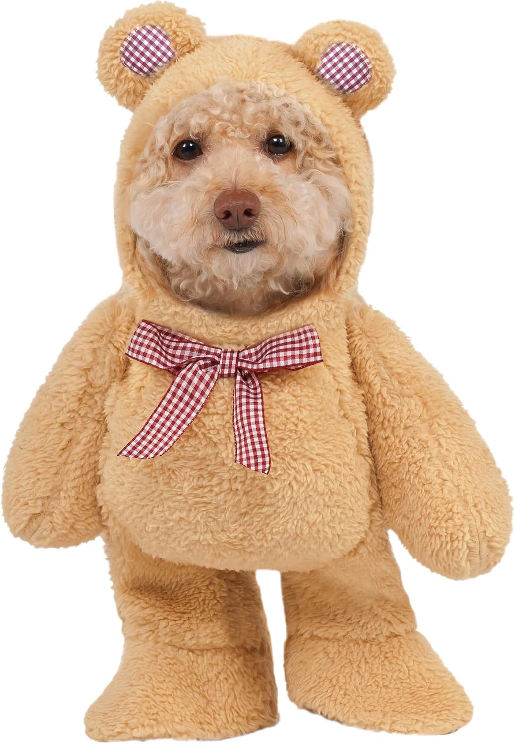 Rubies Walking Teddy Bear Pet Costume for Dogs or Cats, Small