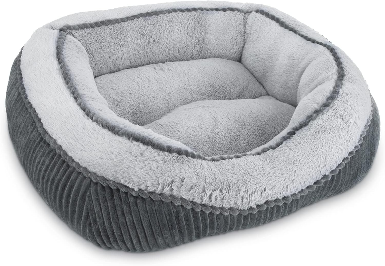 SIWA MARY Dog Beds for Small Medium Large Dogs & Cats. Washable Pet Bed, Orthopedic Dog Sofa Bed, Luxury Wide Side Fancy Design, Soft Calming Sleeping Warming Puppy Bed, Anti-Slip Bottom(25″x21″x8″) SIWA MARY Dog Beds for Small Medium Large Dogs & Cats. Washable Pet Bed, Orthopedic Dog Sofa Bed, Luxury Wide Side Fancy Design, Soft Calming Sleeping Warming Puppy Bed, Anti-Slip Bottom(25″x21″x8″)