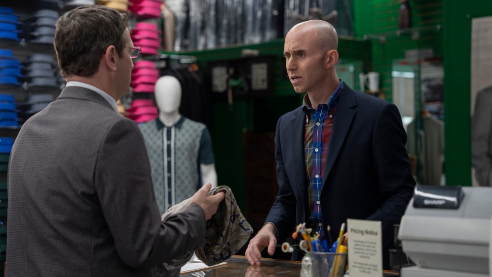 Shirt Salesman Is First-Time Actor