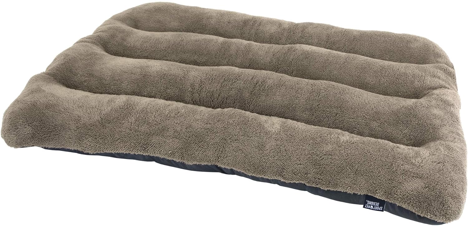 SportPet Designs Waterproof Pet Bed – Fits SportPet Plastic Dog Kennel, 20 inches,Brown