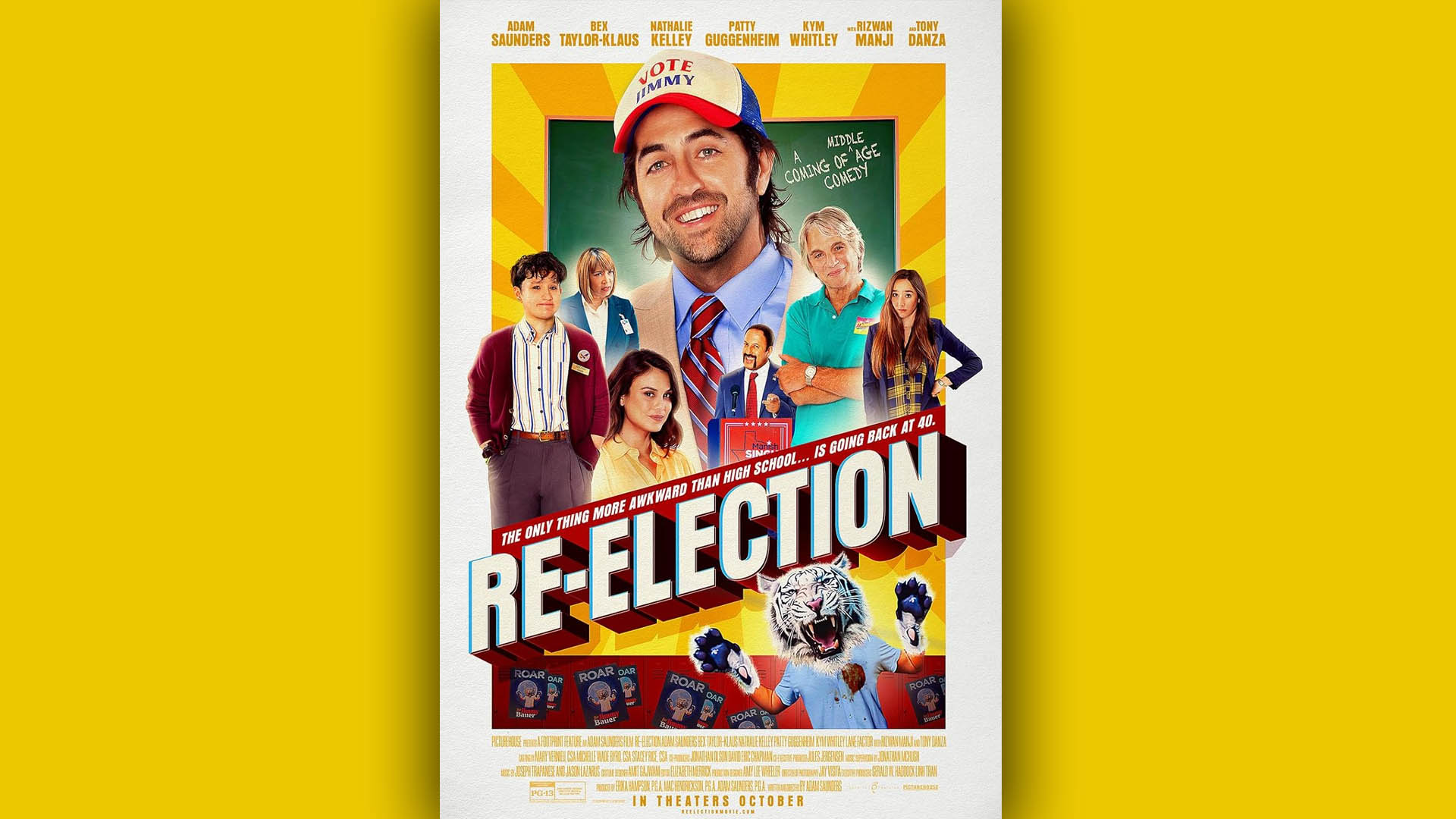 Tony Danza and Adam Saunders Go Back to Class in Re-Election
