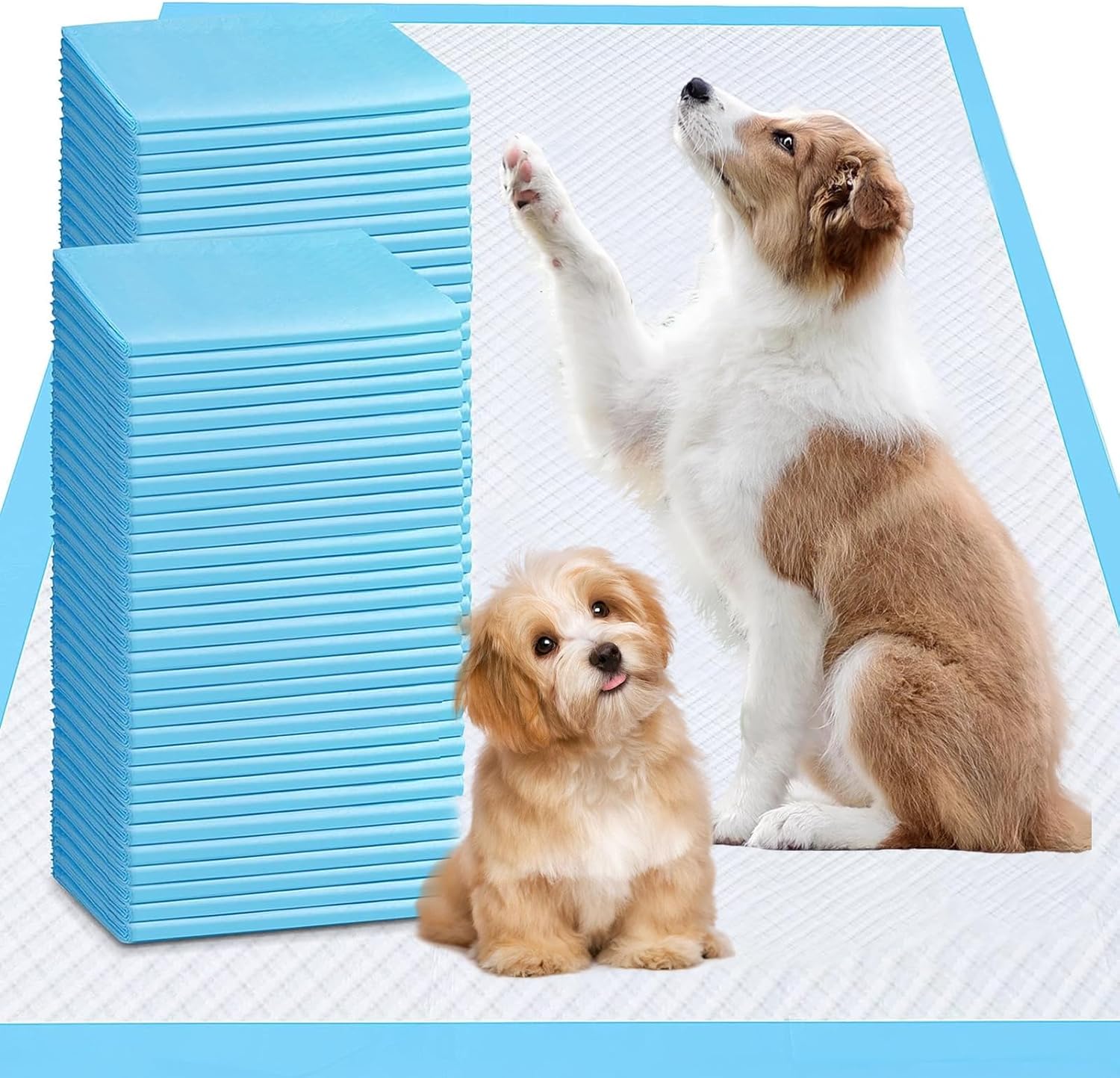 XXXL Puppy Pee Pads for Dogs 31″x47″ 40 Count, Pee Pads Extra Large, Leak-Proof & Super Absorbent Dog Pee Pads, Thicken Disposable Potty Pads Puppy Training Pads for Cats Rabbits XXXL Puppy Pee Pads for Dogs 31″x47″ 40 Count, Pee Pads Extra Large, Leak-Proof & Super Absorbent Dog Pee Pads, Thicken Disposable Potty Pads Puppy Training Pads for Cats Rabbits