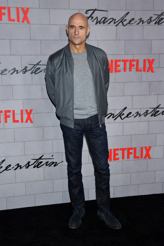 Mark Strong attends a special screening of "Frankenstein" at The Plaza Hotel