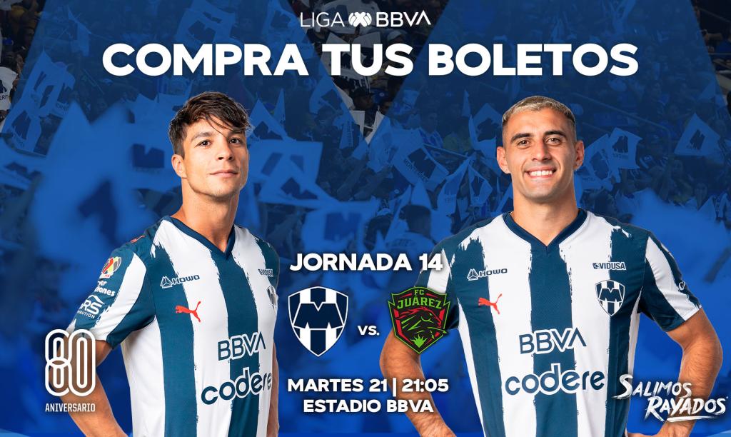 ¡COMPRA TUS BOLETOS Y APOYA A RAYADOS VS. JUÁREZ!