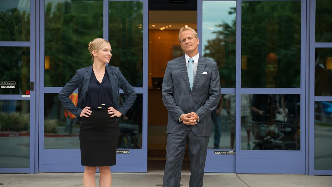 Rhea Seehorn and Patrick Fabian, Better Call Saul