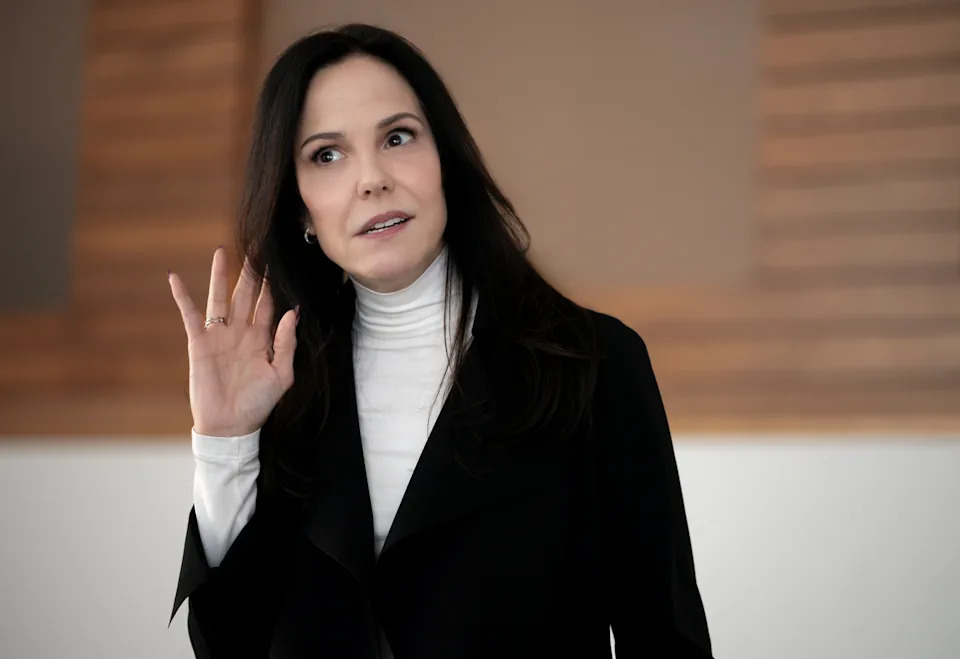 “I wish them well,” Parker said of Crudup’s marriage to Watts. CBS via Getty Images