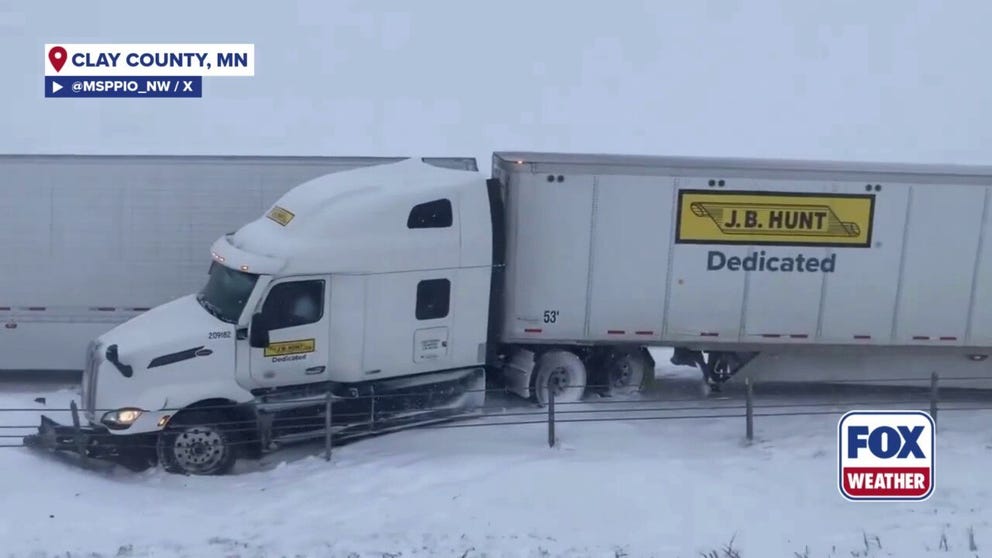 DRIVE SLOW: A multi-vehicle pileup has unfolded in Clay County, Minnesota, this evening as winter weather has created unsafe travel conditions in the region. Be sure to drive slowly and safely while traveling for the holidays this week.