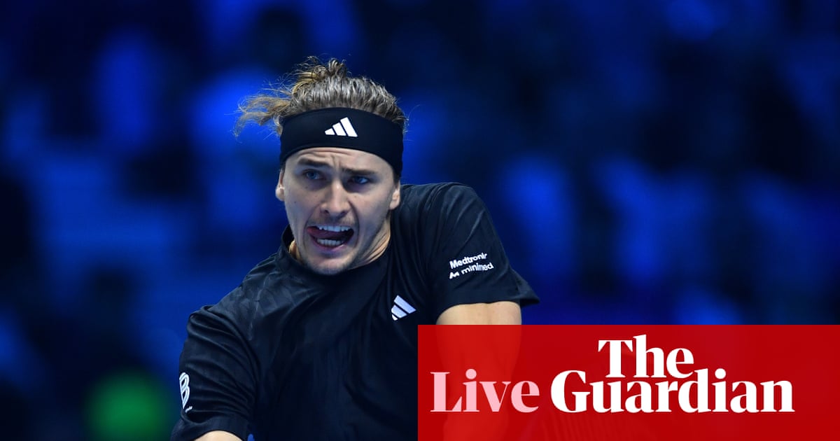 Alexander Zverev v Felix Auger-Aliassime: ATP Finals tennis – live | ATP Finals