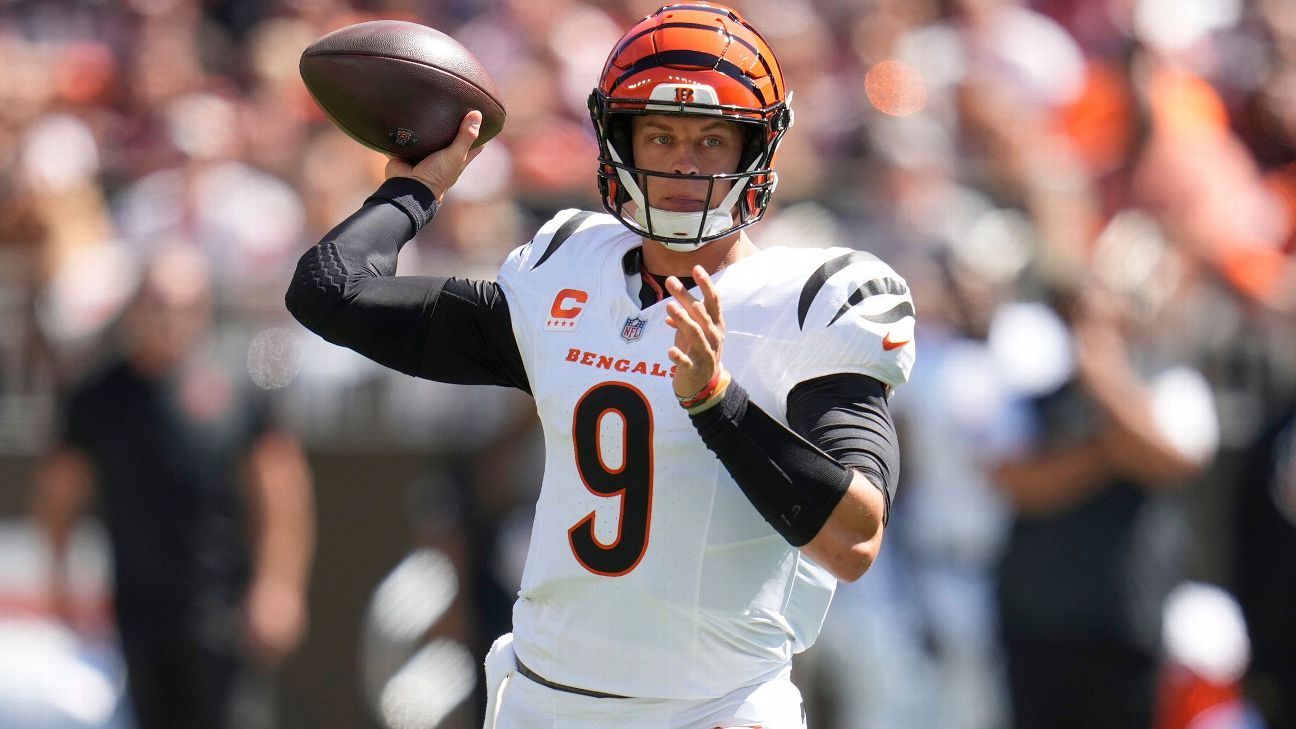 Bengals QB Joe Burrow won’t be activated vs. Patriots