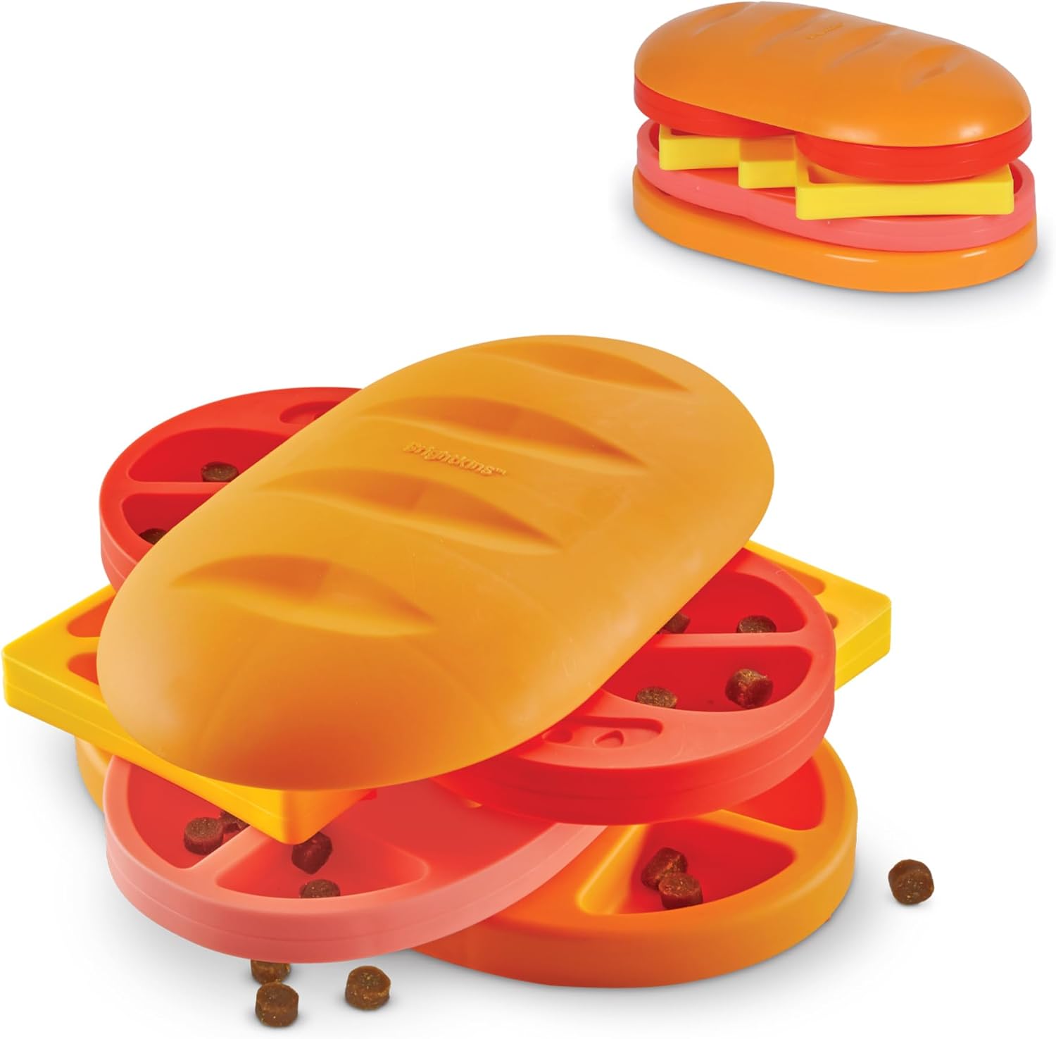 Brightkins Pupstrami Surprise! Treat Puzzle – Dog Puzzle Toys, Interactive Dog Toys, Gifts for Dogs