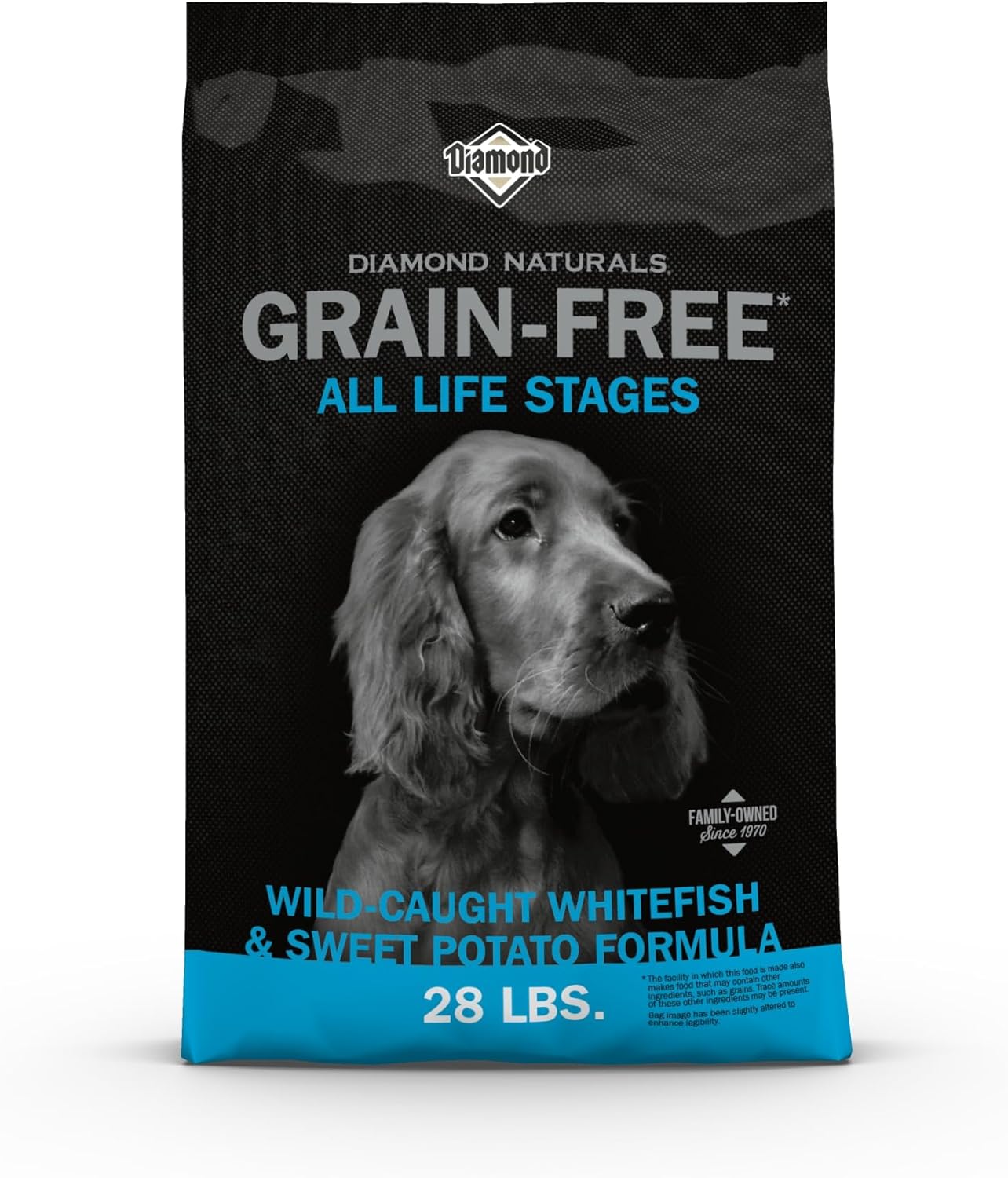 Diamond Naturals Grain Free Real Meat Recipe Premium Dry Dog Food With Real Fish 28Lb