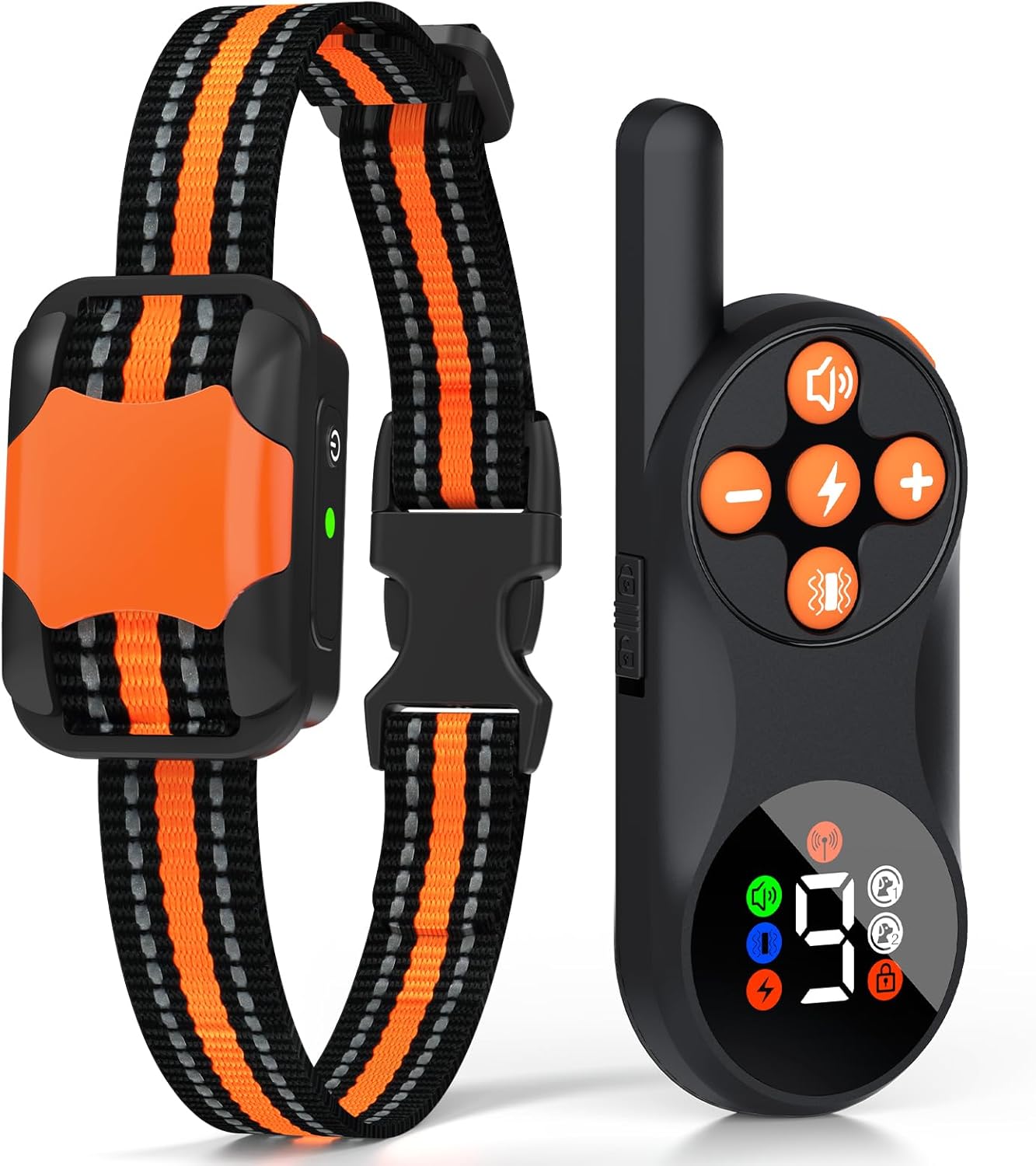 Dog Shock Collar – Dog Training Collar with Remote 3300Ft, Shock Collar for Large Medium Small Dogs 10-120lbs, Waterproof Electric Collar Rechargeable E Collar with Beep, Vibration, Safe Shock