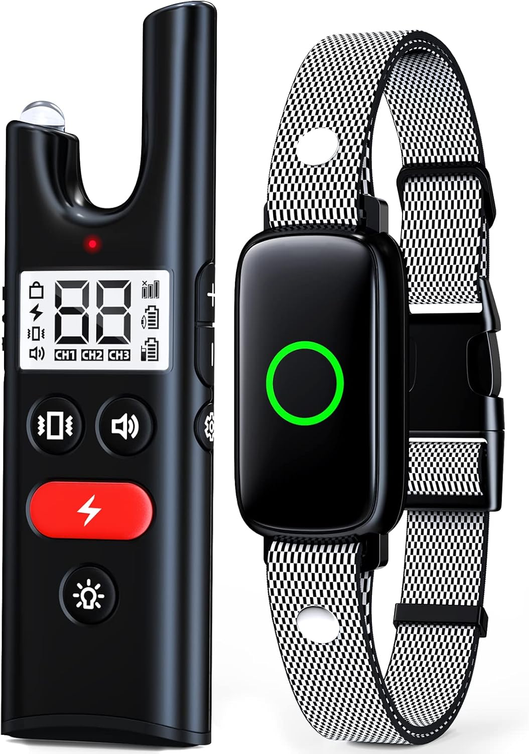 Dog Training Collar with Remote 3300ft Range Waterproof Rechargeable Electric Collar for Small Medium Large Dogs