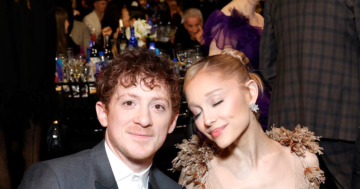 Ethan Slater on Ariana Grande Romance