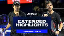 Highlights: Tien edges Berrettini; Norrie, Sonego win in Metz 2025 QFs | ATP Tour