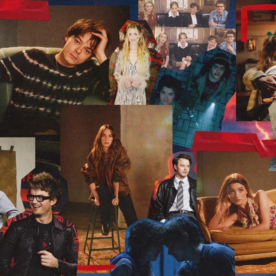 Interview: Charlie Heaton, Joe Keery, Maya Hawke & Natalia Dyer on the final season of ‘Stranger Things’.