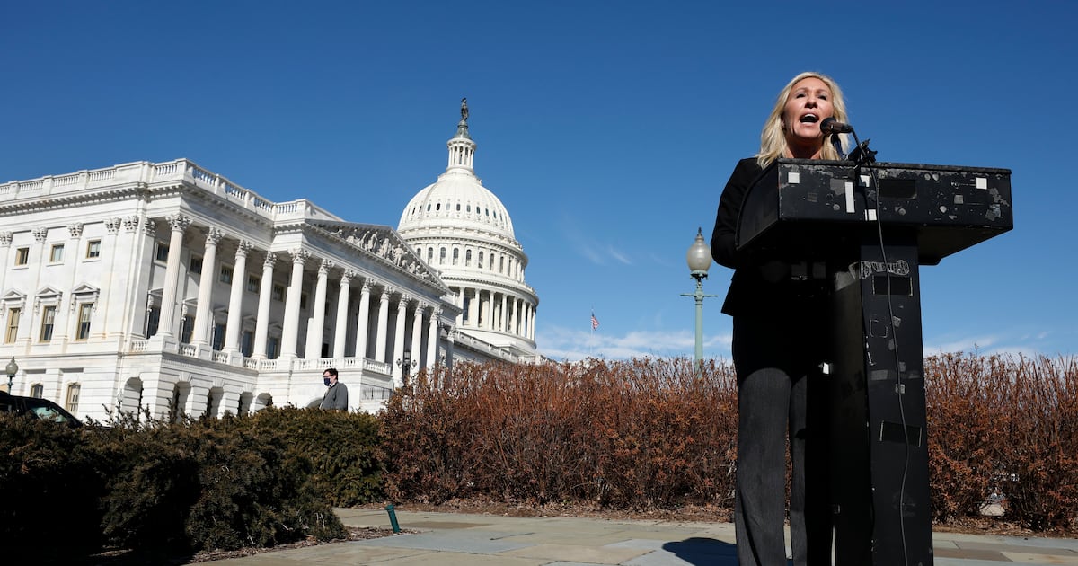 Marjorie Taylor Greene’s GOP criticism fuels speculation about her future