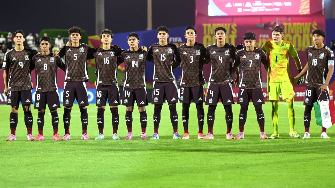 México vs. Suiza: posibles alineaciones, Mundial Sub-17