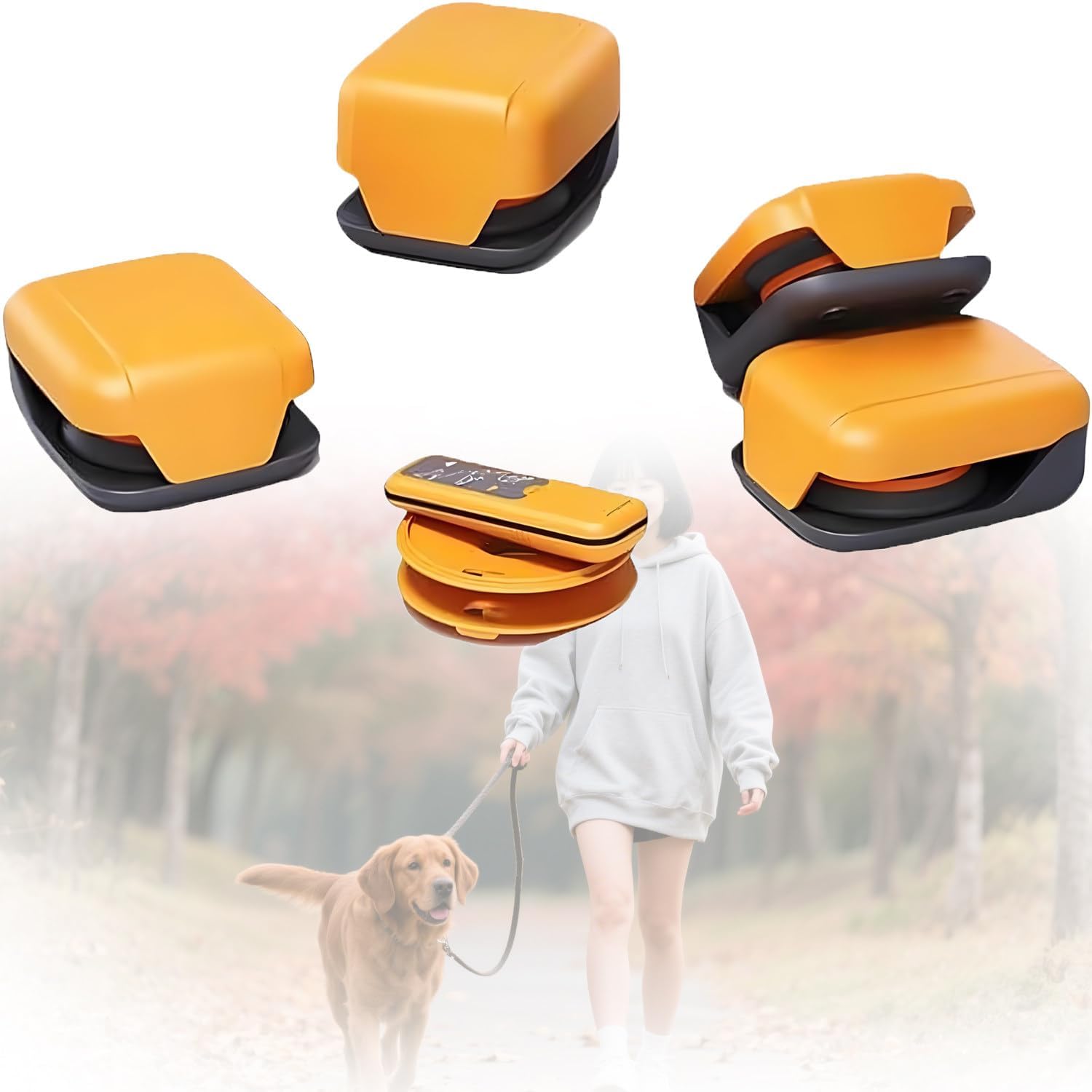 Professional Dog Agility Training Kit with Remote Control,Adjustable Speed Hunting Simulator & Lure Coursing Machine for Indoor/Outdoor Use,500㎡ Coverage,2000mah Battery