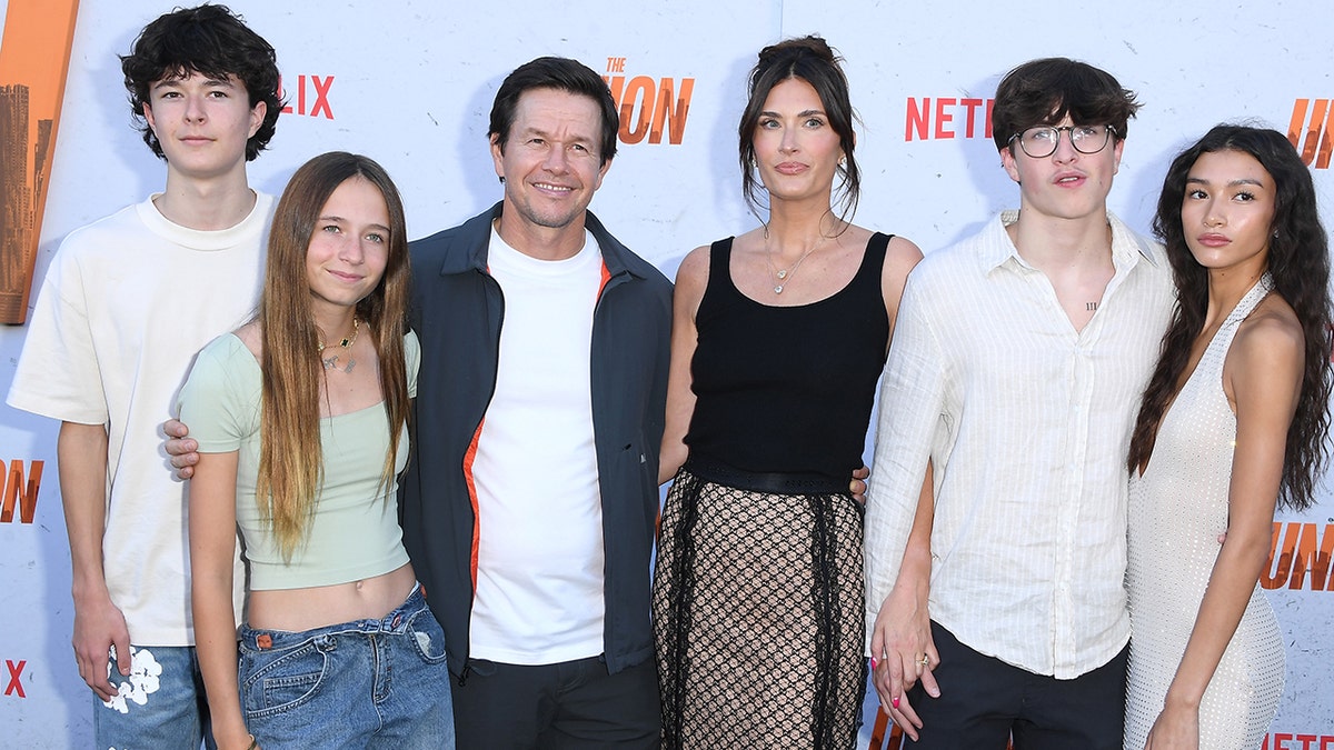 Mark Wahlberg walked the carpet at the 2024 premiere with his wife Rhea Durham and three of his kids: Brendan, Grace and Michael (who brought girlfriend Sunni Gaines).