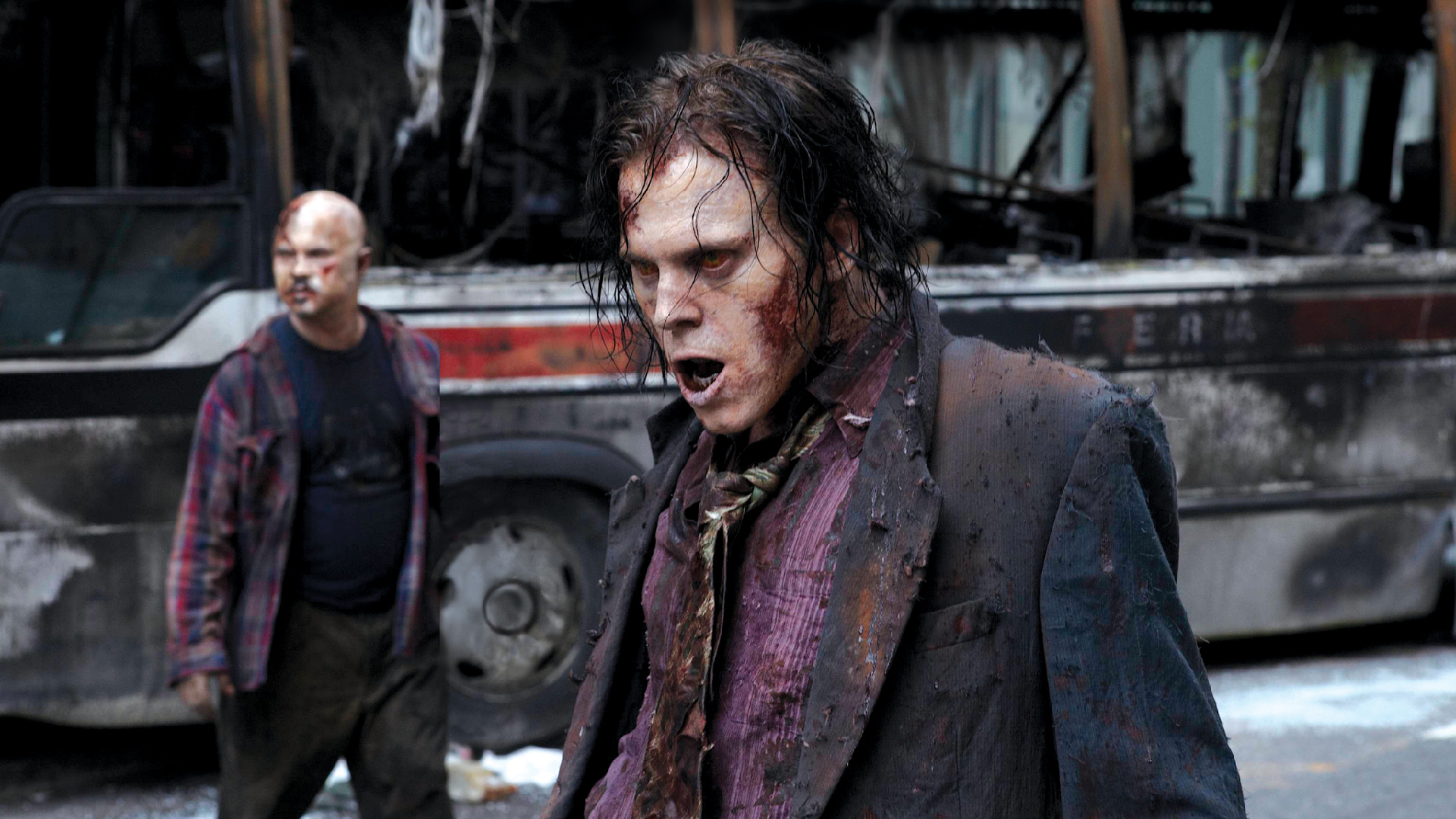 Walkers in The Walking Dead season 1 episode 1 Days Gone Bye