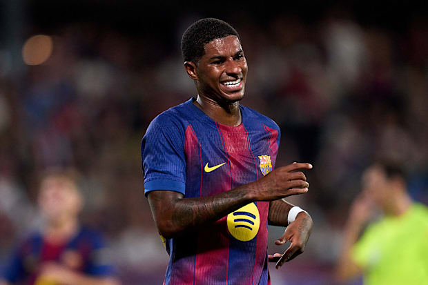 Marcus Rashford of Barcelona