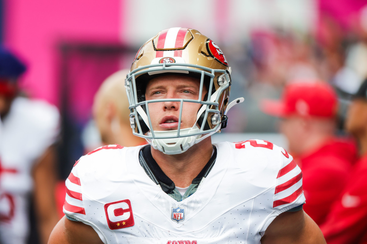 49ers Announce Christian McCaffrey Injury Update Before Titans Game