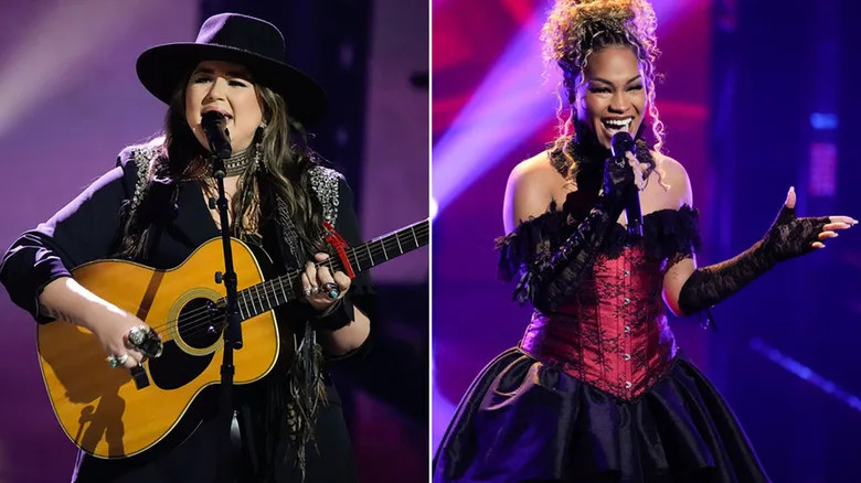 Mindy Miller and Toni Lorene in The Voice Season 28 Playoffs
