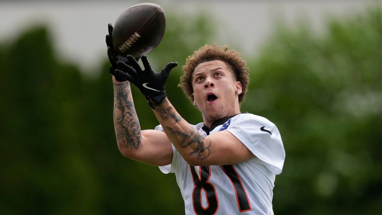 Bengals suspend WR Jermaine Burton for game vs. Bills