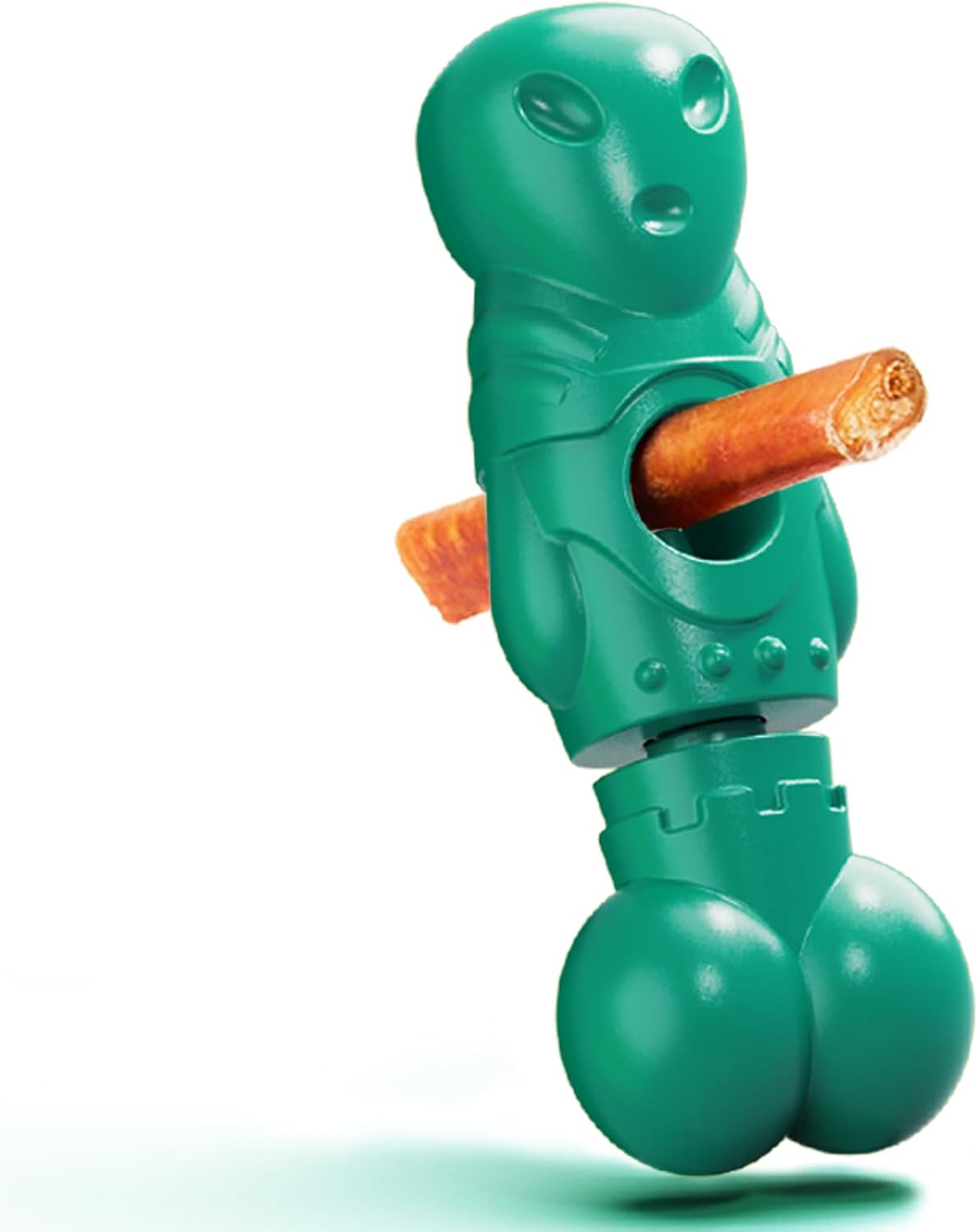 Bully Stick Holder Twist-Lock Chew Stick Holder, Safe Yak Chew Grip, BPA-Free Durable Nylon, Lightweight for Small and Medium Dogs, Dishwasher Safe Chew Toy