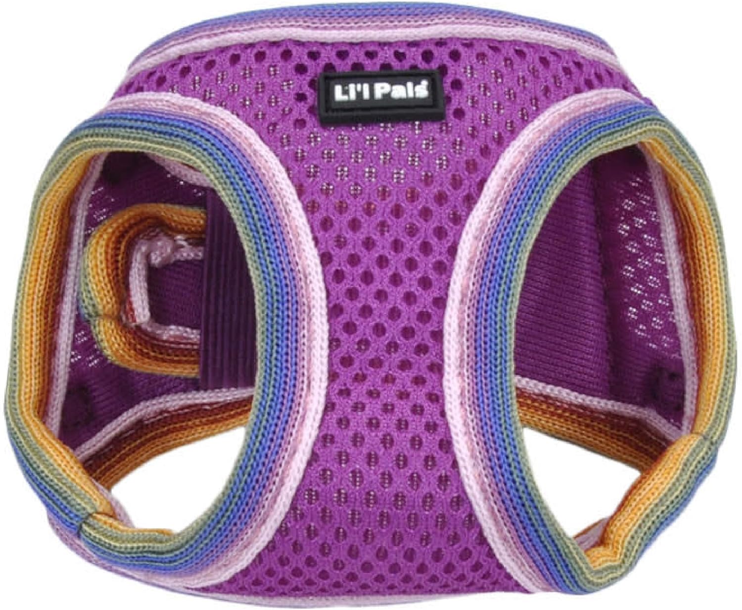 Coastal Pet Li’l Pals Comfort Mesh Dog Harness – No-Pull Step-in Dog Harness for Small Dogs & Puppies – Dog Cooling Vest – Orchid – 3/8″ x 8″-10″