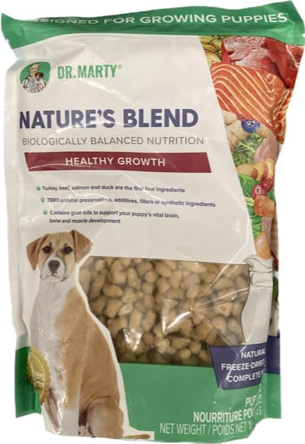 Dr. Marty Nature’s Blend Healthy Growth Puppy Dry Dog Food 16 oz