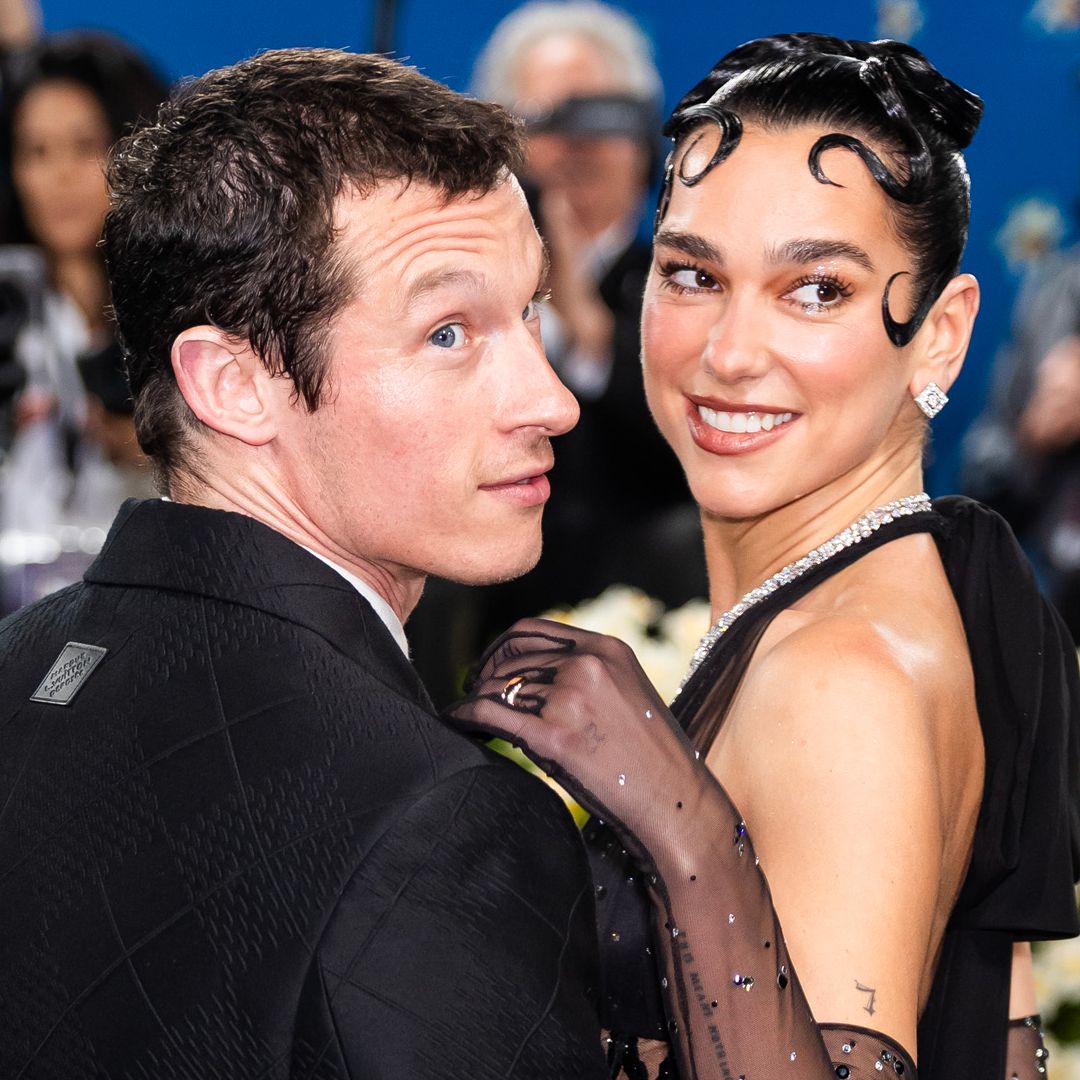 Dua Lipa and Callum Turner’s Christmas Celebration Looks Super Cute, Of Course