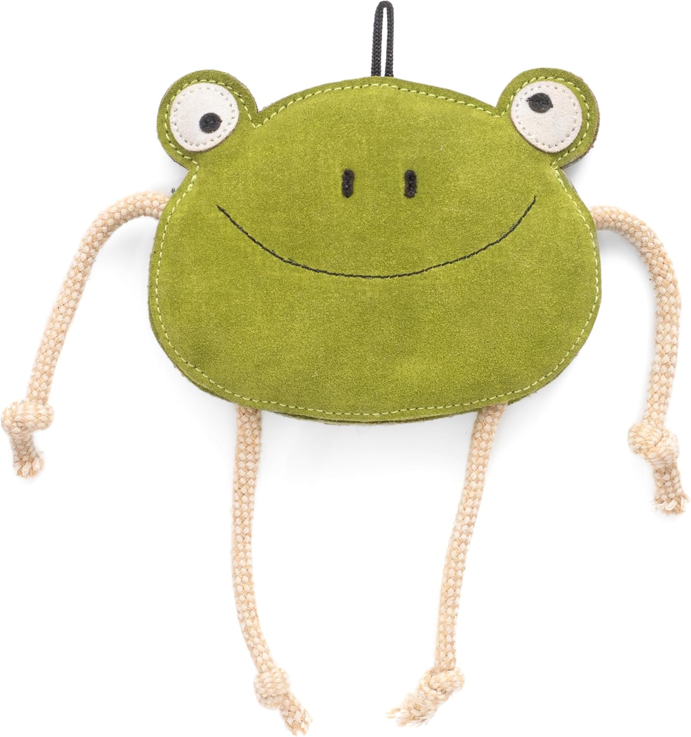 Eco Leather Lily Frog Natural and Tough Dog Toys – Dog Toy for Dogs and Puppy