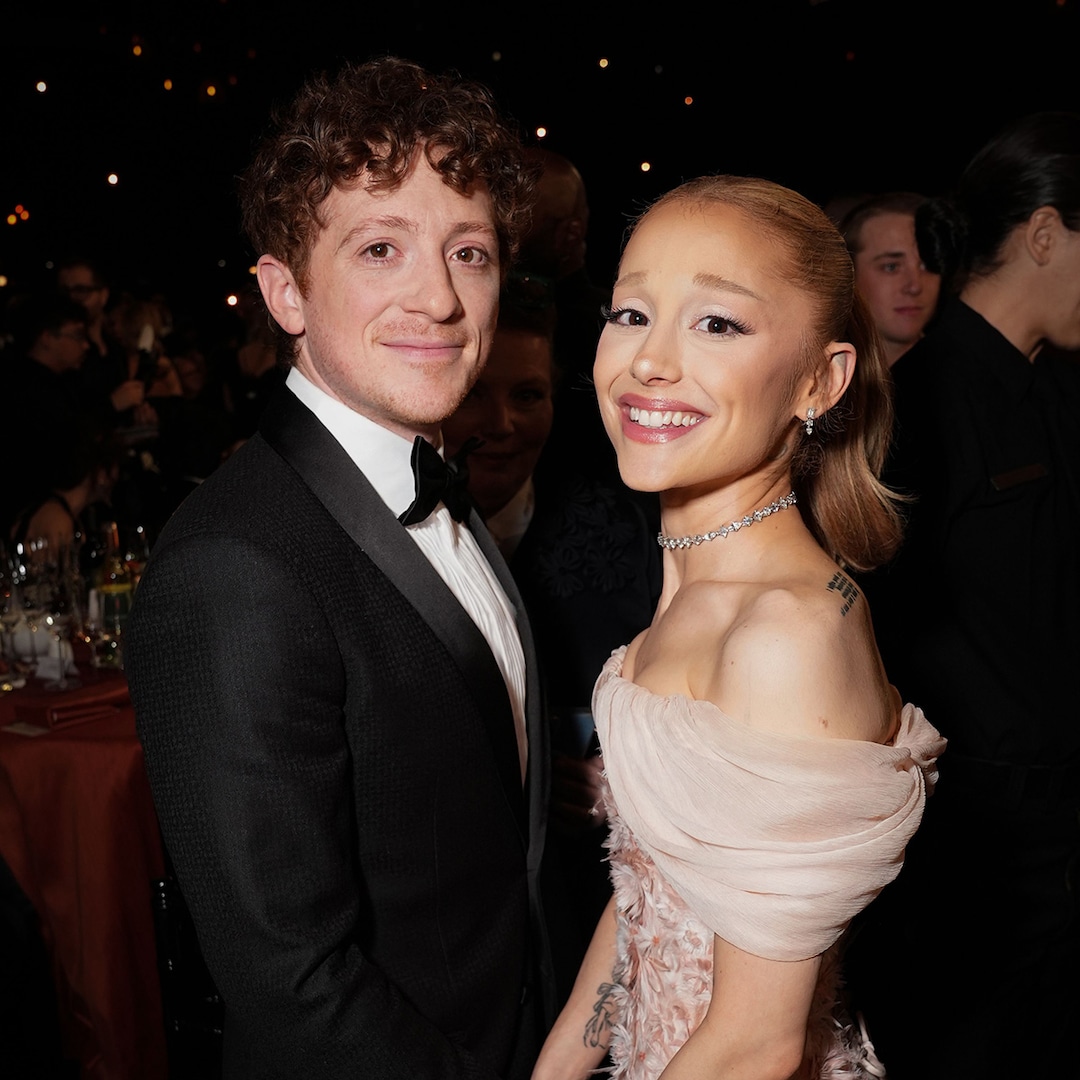 Ethan Slater at Ariana Grande’s SNL Hosting Gig