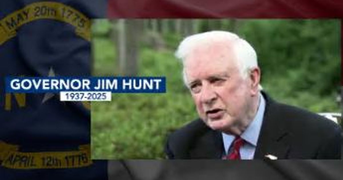 Former NC Gov. Jim Hunt dead at 88 :: WRAL.com