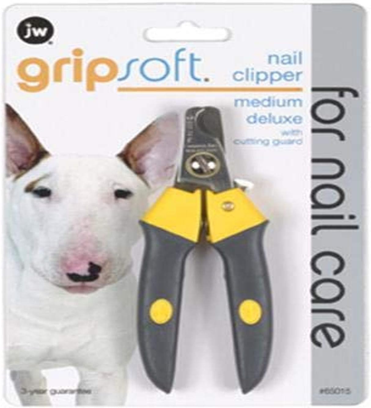 JW Pet Company Gripsoft Deluxe Nail Clipper for Dogs, Medium