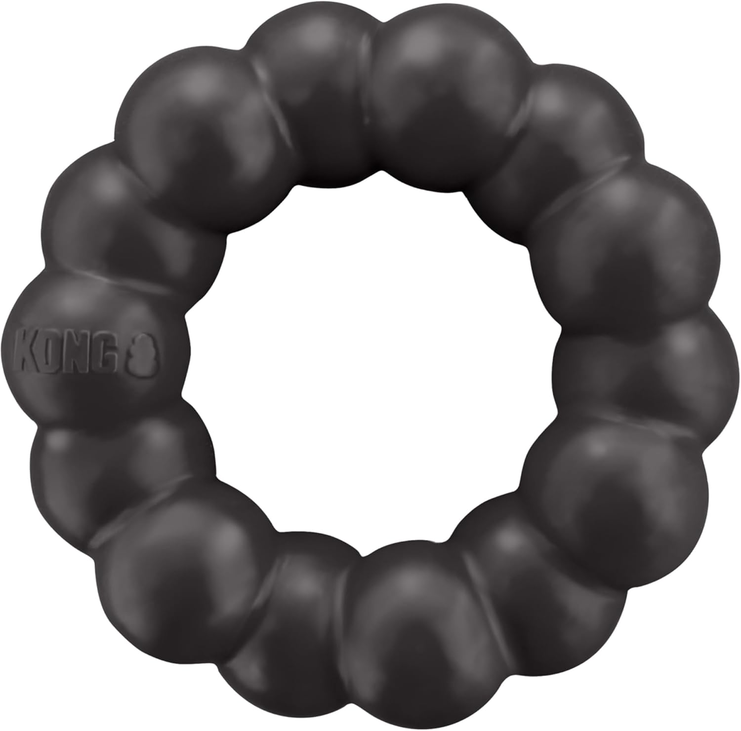 KONG Extreme Ring – Durable Natural Rubber Ring Toy for Healthy Chewing Habits – Chew Toy Supports Dog Dental Health – Dog Toy Supports Instincts During Playtime – for XL Dogs